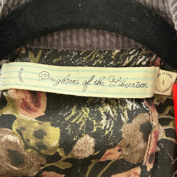 Anthropologie Daughters of the Liberation Cotton Corduroy Gray Bromsgrove Blazer - Picture 16 of 16